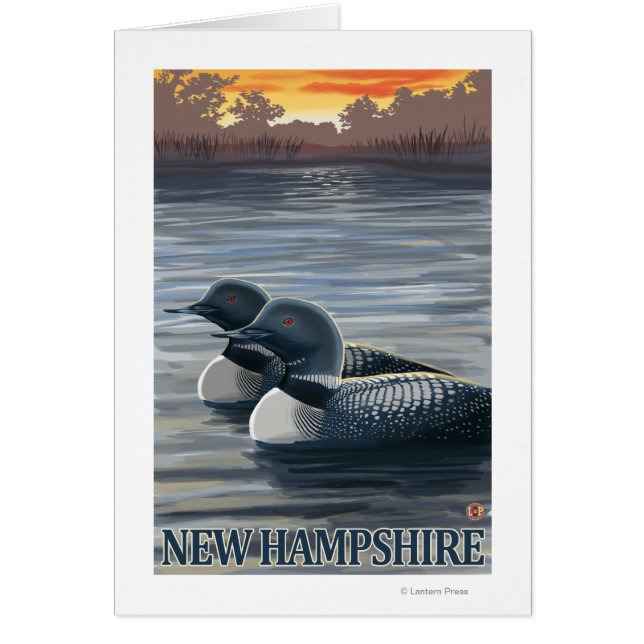 New Hampshire Common Loon (Frente)