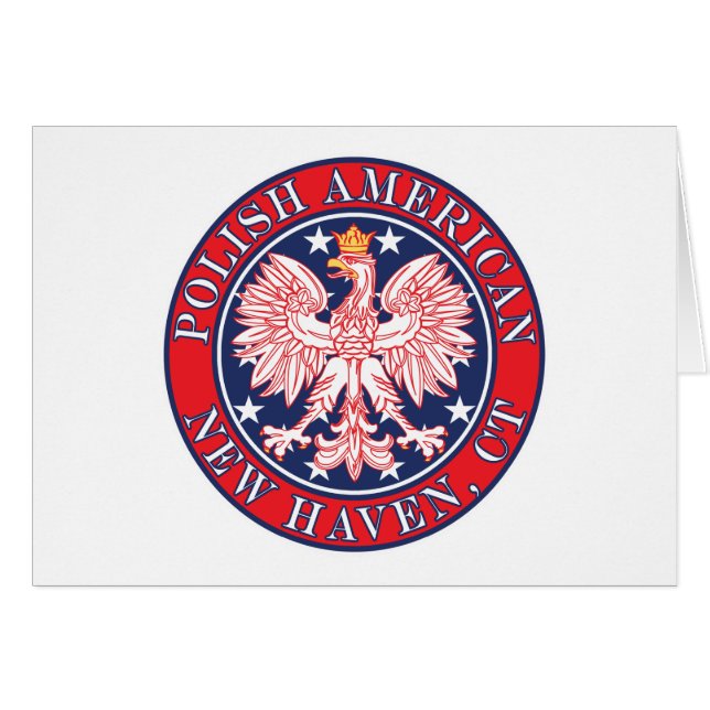New Haven Connecticut Polaco (Anverso (Horizontal))