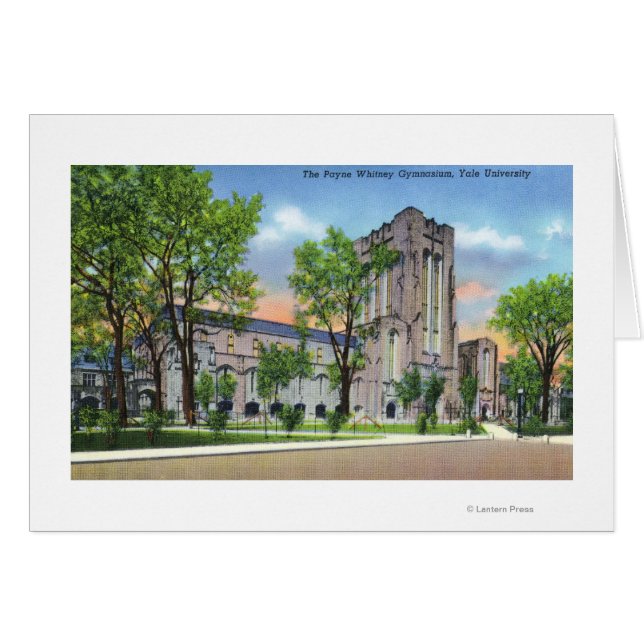 New Haven, Universidad CTYale Payne Whitney Gym (Anverso (Horizontal))