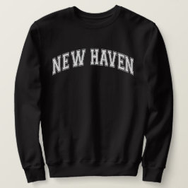 NEW HAVEN University-Style Sweater College