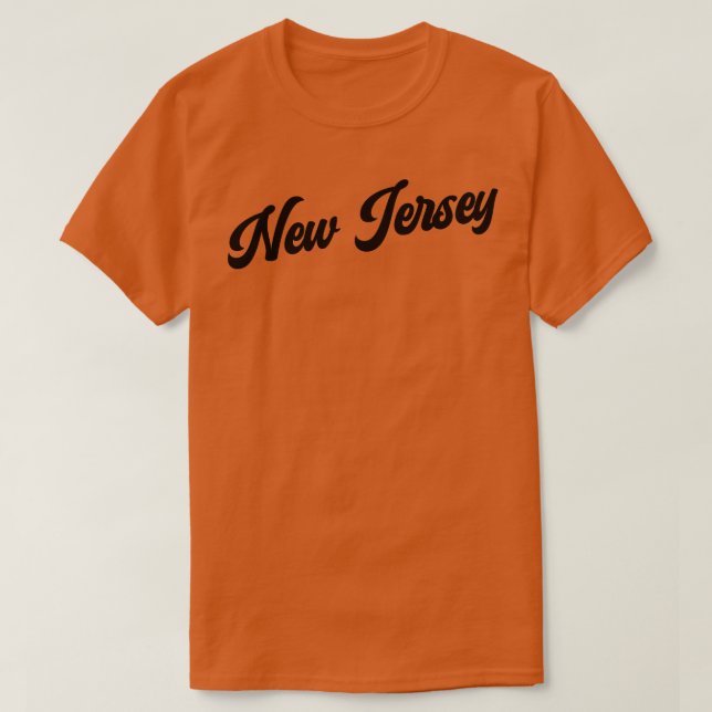 New Jersey Retro New Jersey Devils tee for Ice Hoc (Diseño del anverso)