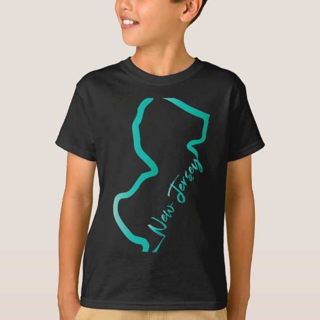 New Jersey Shirt Jersey Graphic Tees For Women. Me (Anverso)