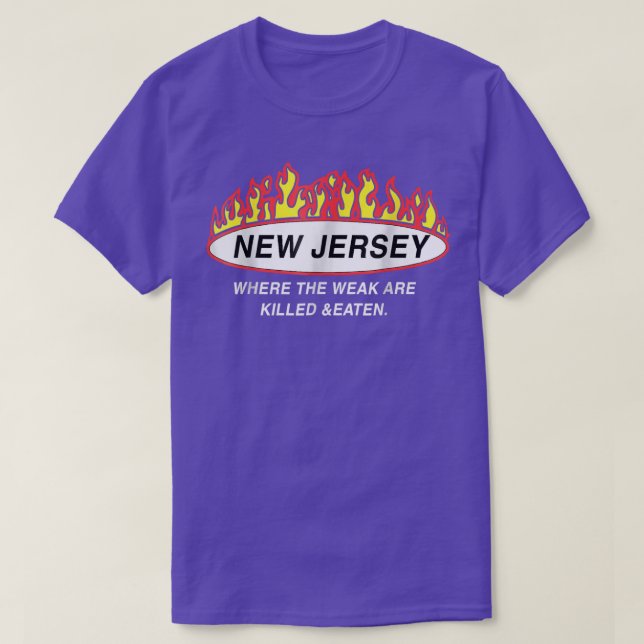 New Jersey Where The Weak Are Ki  (Diseño del anverso)