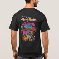 New México a las camisetas del Fest de la música