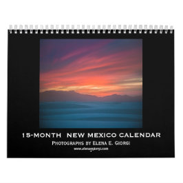 New México calendario de 15 meses, 2019-2020