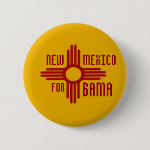 NEW MÉXICO PARA el botón de OBAMA