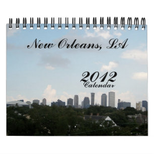 New Orleans, LA, 2012, calendario