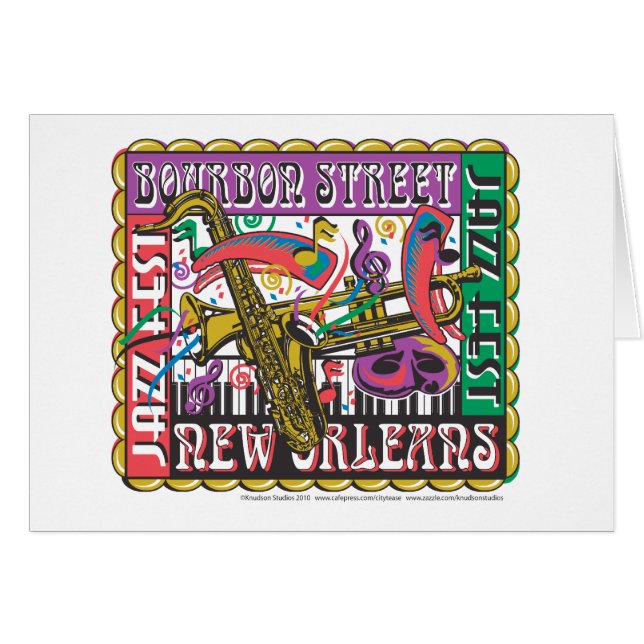 New Orleans Mardi Gras (Anverso (Horizontal))