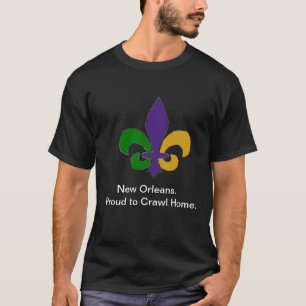 New Orleans orgullosa arrastrarse la camiseta de