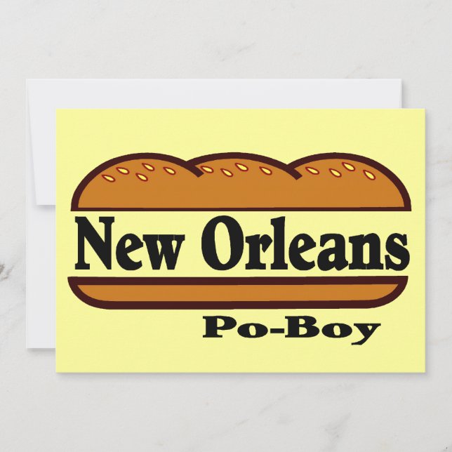 New Orleans Po Boy (Anverso)