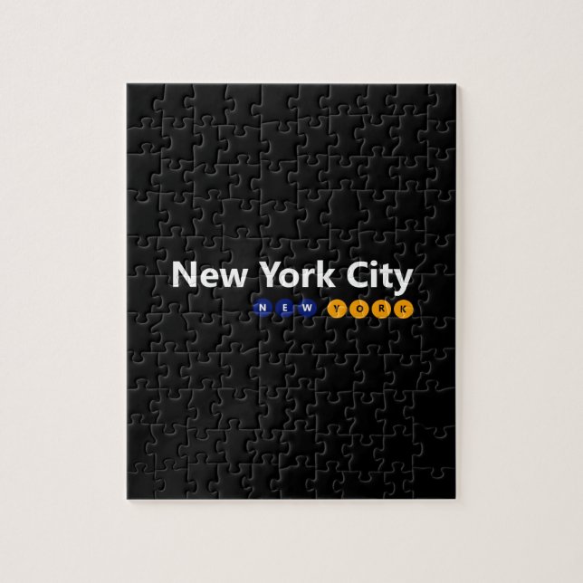 New York City, New York Puzzle (Vertical)