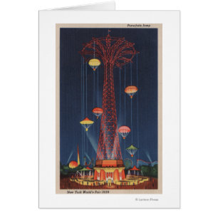 New York City, NY - salto de paracaídas en el