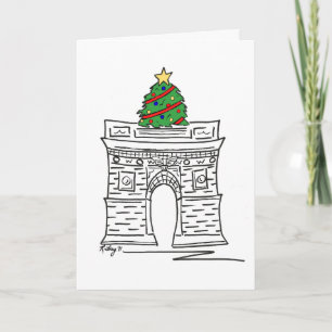 New York City NYC Árbol de Navidad Washington Squa