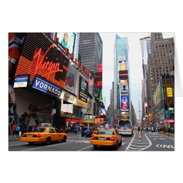 New York City Times Square (Anverso (Horizontal))