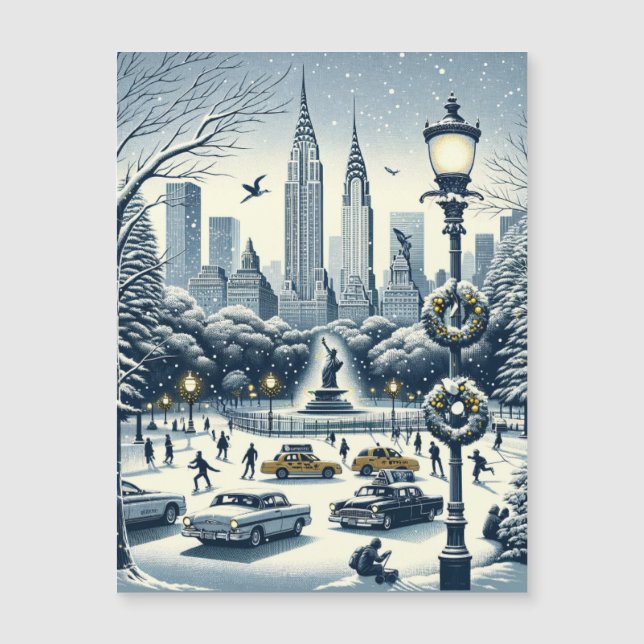New York Holiday Elegance - Navidades Personalizab (Anverso)