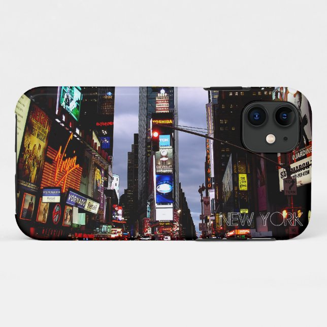 New York iPhone 5 Fundas Times Square Souvenirs (Reverso (horizontal))
