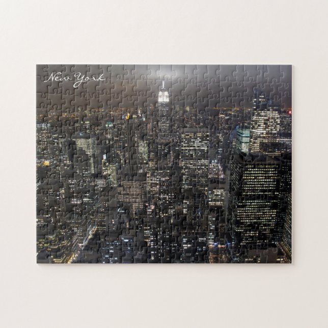 New York Puzzle Cityscape New York City Souvenirs (Horizontal)