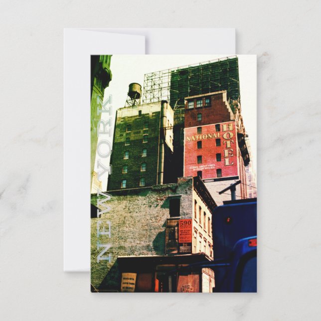New York Street Scene (Anverso)
