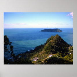 New Zealand Posters Top of Mt Paku Tairua