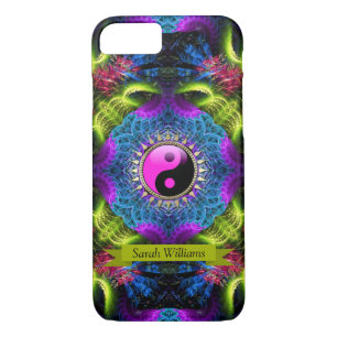 NewAge YinYang Neon Psychedelic iPhone 7 Funda