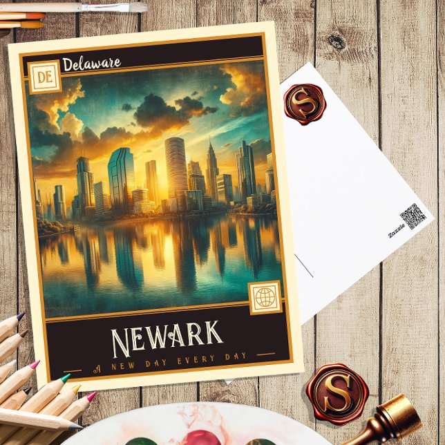 Newark, Delaware | Postal de época (Subido por el creador)