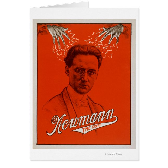 Newmann el gran Poster mago #2 (Frente)