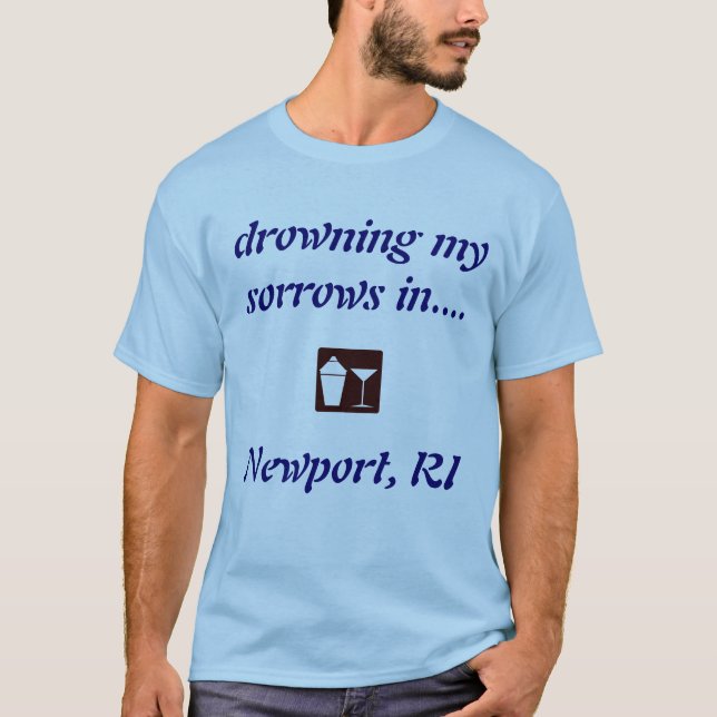 ¡Newport, CAMISA de CONSUMICIÓN de RI! (Anverso)