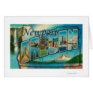 Newport, Oregon - escenas grandes de la letra
