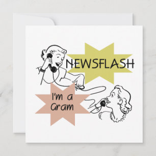 Newsflash Soy camisetas Gram y regalos