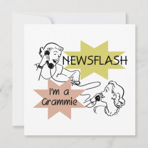 Newsflash Soy camisetas Grammie y Regalos