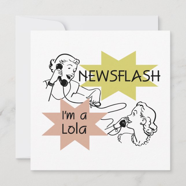 Newsflash Soy camisetas y regalos Lola (Anverso)