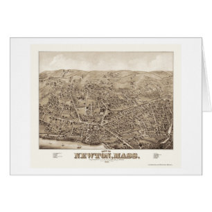 Newton, mapa panorámico de las MAMÁES - 1878