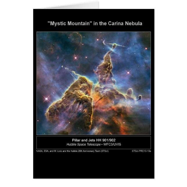 NGC-3372 "Mística montaña" (Frente)