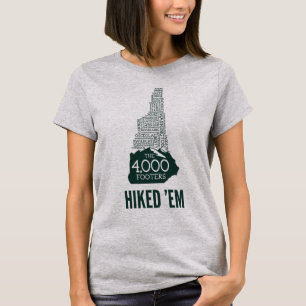 NH 4000 Footers alzaron la camiseta de las mujeres