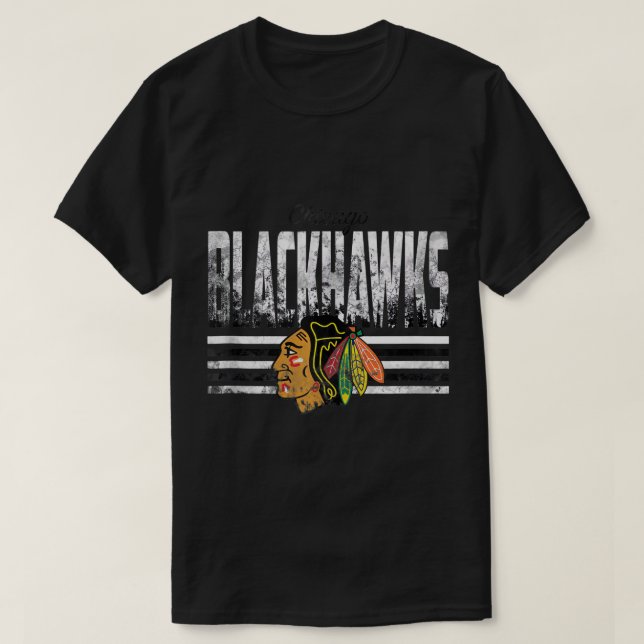 NHL Chicago Blackhawks Top Shelter Tank Top (Diseño del anverso)