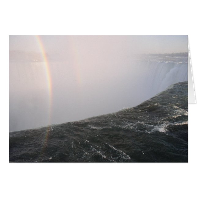 Niagara cae con tarjetas arco iris (Anverso (Horizontal))