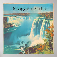 Niagara cae nostalgia: Arte de viajes al estilo vi