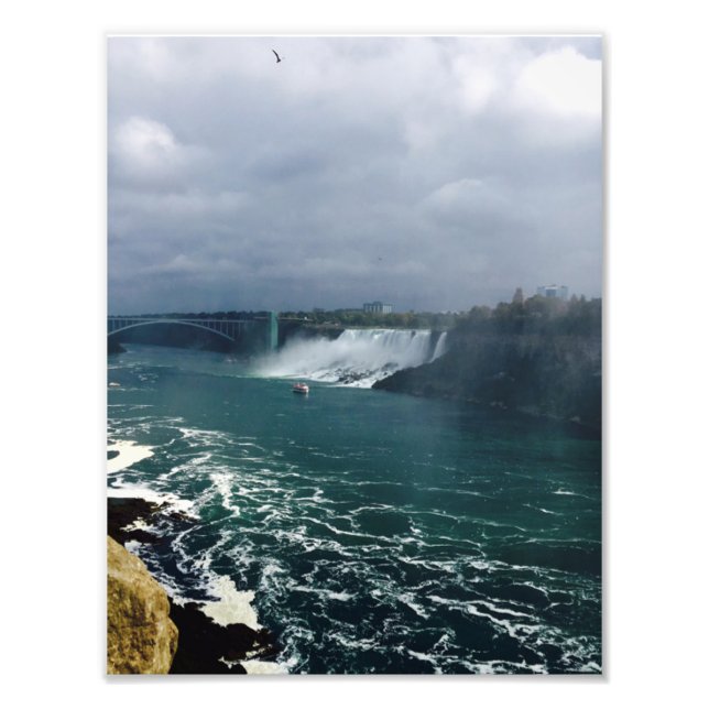 NIAGARA FALLA IMPRESIÓN DE FOTOS (Frente)