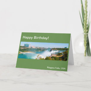 Niagara Falls, los E.E.U.U. para la tarjeta de