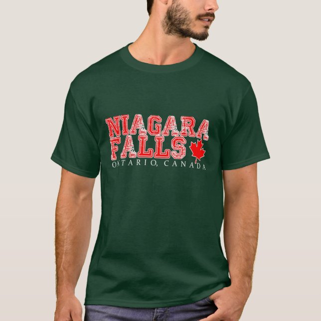Niagara Falls Ontario, camisa de Canadá (Anverso)