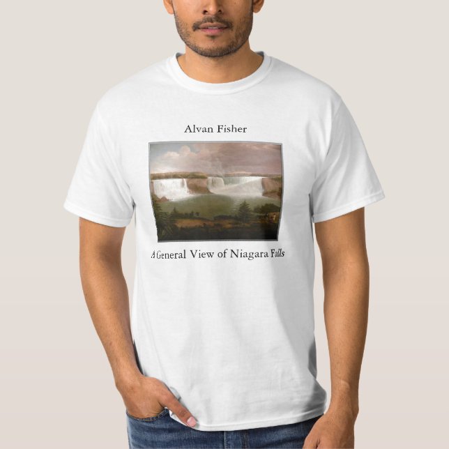 Niagara Falls por la camiseta para hombre de (Anverso)