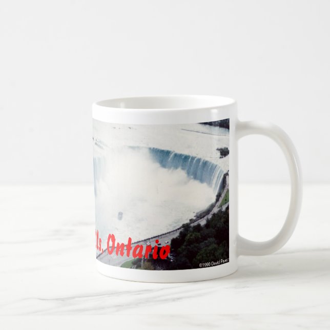 Niagara Falls, taza de café escénica de Ontario (Derecha)