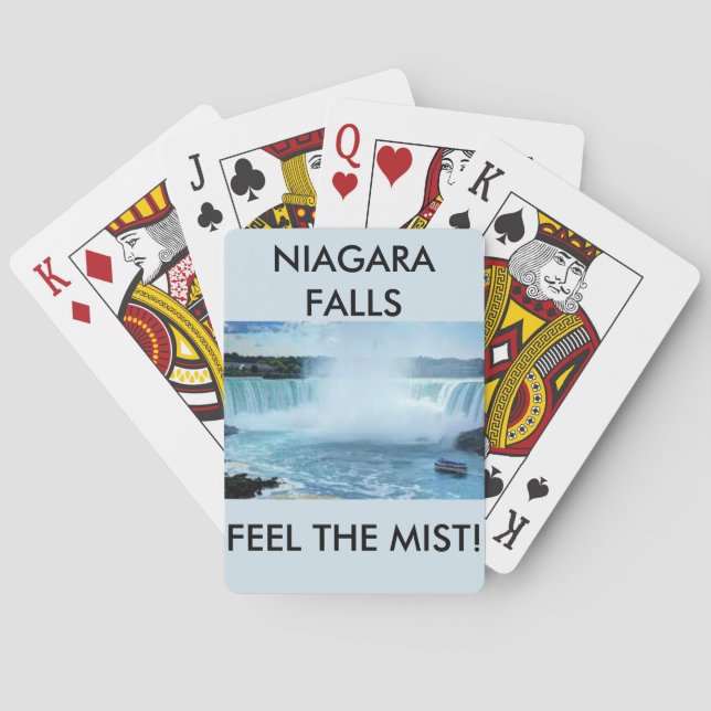 Niagra baja cubierta de naipes (Reverso)
