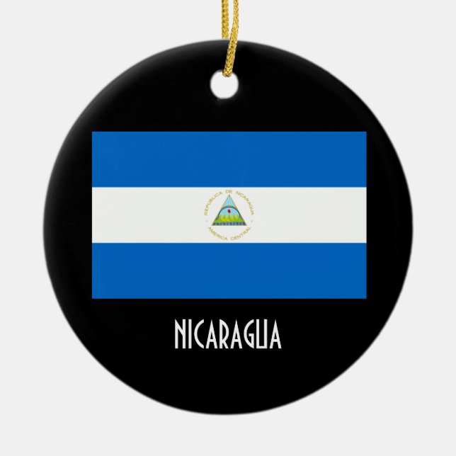 NICARAGUA*- ornamento del navidad (Frente)