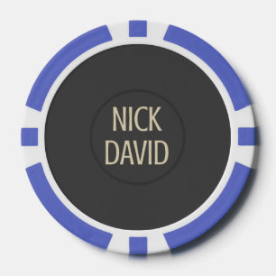 NiCK DAViD - Chip de póquer con firma