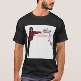 Nick Lowe Laborista De La Hermosa Camiseta Clásica