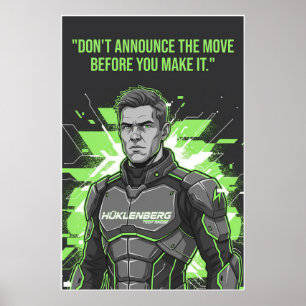 Nico Hülkenberg Racing Vector – Póster