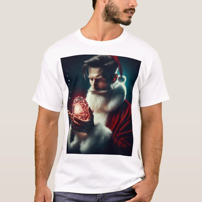 Nicola Tesla natal Camiseta (Anverso)