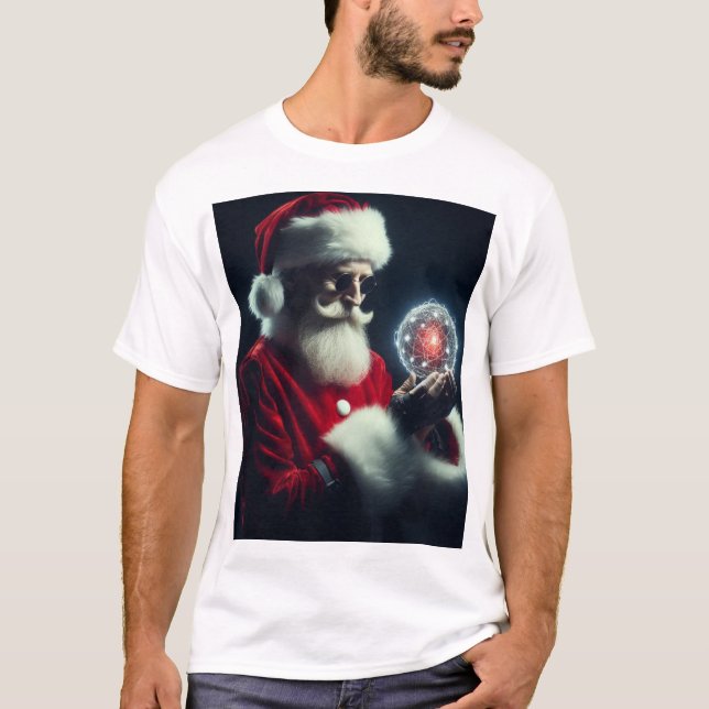 Nicola Tesla natal Camiseta (Anverso)