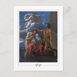 Nicolas Poussin #15 - Tarjeta postal de arte fino
